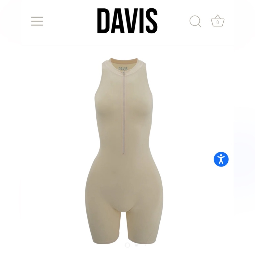 Davis Zip Romper